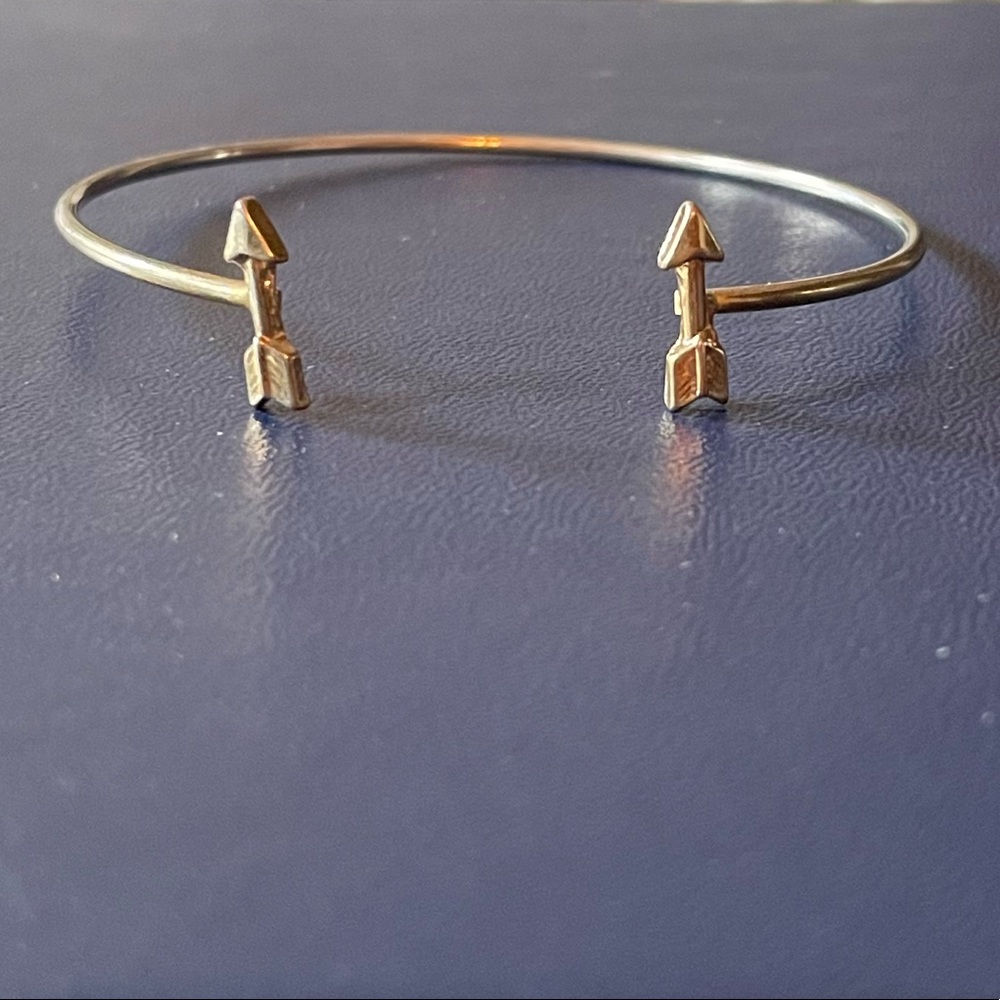 Stackable Gold Bangles - Picture 7 of 8
